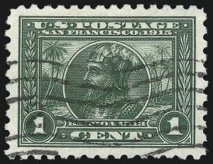 Sale 1032, Lot 3506, 1913 Panama Pacific Issue (Scott 397-404)