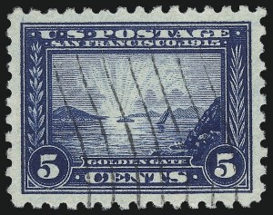 Sale 1032, Lot 3508, 1913 Panama Pacific Issue (Scott 397-404)