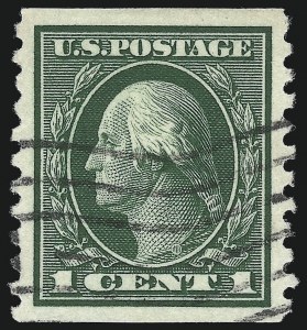 Sale 1032, Lot 3541, 1914-17 Washington-Franklin Issues (Scott 441-480)