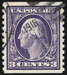 Sale 1032, Lot 3544, 1914-17 Washington-Franklin Issues (Scott 441-480)
