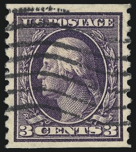 Sale 1032, Lot 3545, 1914-17 Washington-Franklin Issues (Scott 441-480)
