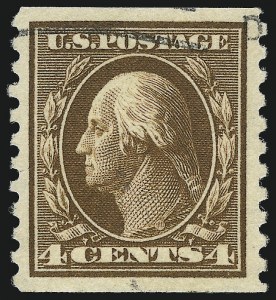 Sale 1032, Lot 3546, 1914-17 Washington-Franklin Issues (Scott 441-480)