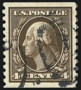 Sale 1032, Lot 3547, 1914-17 Washington-Franklin Issues (Scott 441-480)