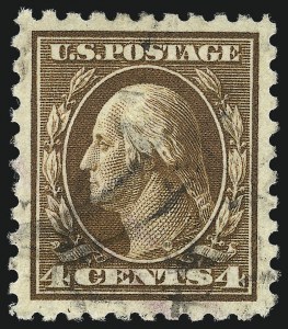 Sale 1032, Lot 3562, 1914-17 Washington-Franklin Issues (Scott 441-480)