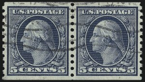 Sale 1032, Lot 3584, 1917-18 Washington-Franklin Issues (Scott 483-524)