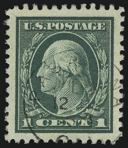 Sale 1032, Lot 3586, 1917-18 Washington-Franklin Issues (Scott 483-524)