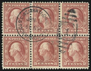 Sale 1032, Lot 3593, 1917-18 Washington-Franklin Issues (Scott 483-524)