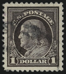 Sale 1032, Lot 3605, 1917-18 Washington-Franklin Issues (Scott 483-524)