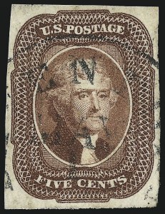 Sale 1033, Lot 4009, 1851-60 Issues (Scott 7-39)