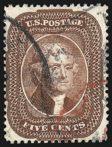 Sale 1033, Lot 4020, 1851-60 Issues (Scott 7-39)