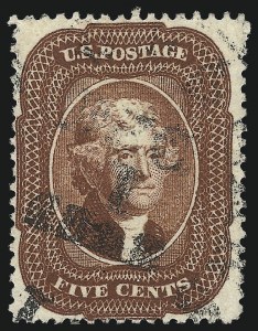 Sale 1033, Lot 4021, 1851-60 Issues (Scott 7-39)