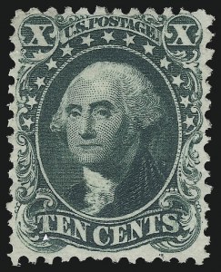 Sale 1033, Lot 4033, 1875 Reprint of 1857-60 Issue (Scott 40-47)