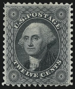 Sale 1033, Lot 4034, 1875 Reprint of 1857-60 Issue (Scott 40-47)