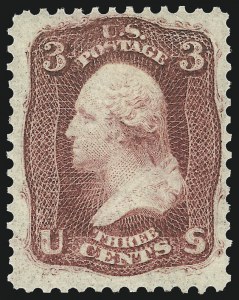 Sale 1033, Lot 4038, 1861-68 Issues and 1875 Re-Issue (Scott 56-102)