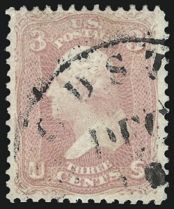 Sale 1033, Lot 4041, 1861-68 Issues and 1875 Re-Issue (Scott 56-102)