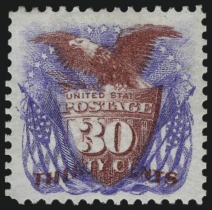 Sale 1033, Lot 4071, 1869 Pictorial Issue and 1875 Re-Issue (Scott 113-131)