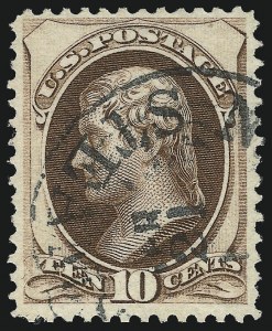 Sale 1033, Lot 4077, 1870-73 Bank Note Issues (Scott 134-166)