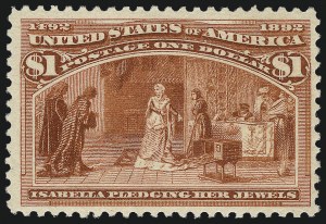 Sale 1033, Lot 4132, 1893 Columbian Issue (Scott 238-245)