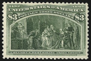 Sale 1033, Lot 4134, 1893 Columbian Issue (Scott 238-245)