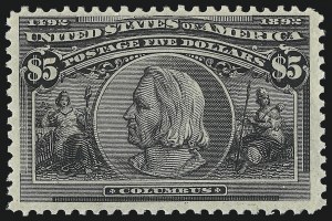 Sale 1033, Lot 4136, 1893 Columbian Issue (Scott 238-245)