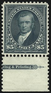 Sale 1033, Lot 4158, 1894-98 Bureau Issues (Scott 249-283)