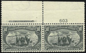 Sale 1033, Lot 4165, 1898 Trans-Mississippi and 1901 Pan American Issues (Scott 286-298)