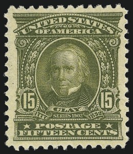 Sale Number 1033, Lot Number 4174, 1902-08 Issue (Scott 305-322)