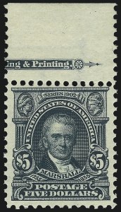 Sale 1033, Lot 4178, 1902-08 Issue (Scott 305-322)