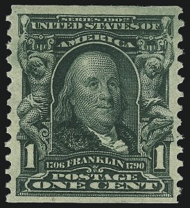 Sale 1033, Lot 4180, 1902-08 Issue (Scott 305-322)