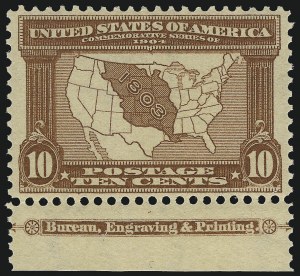 Sale 1033, Lot 4182, Louisiana Purchase and 1908-12 Issues (Scott 327-396)