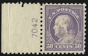 Sale 1033, Lot 4222, 1913 Panama Pacific thru Later Issues (Scott 400-679)