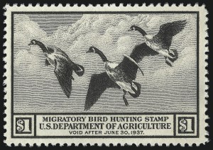 Sale 1033, Lot 4368, Parcel Post, Hunting Permits