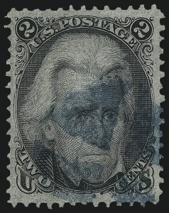 Sale 1034, Lot 104, 1867-68 Grilled Issue (Scott 79-101)