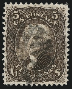 Sale 1034, Lot 106, 1867-68 Grilled Issue (Scott 79-101)
