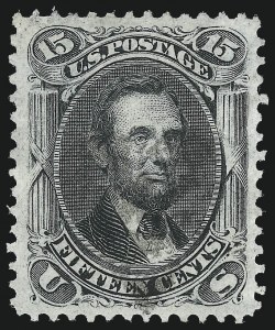 Sale 1034, Lot 109, 1867-68 Grilled Issue (Scott 79-101)