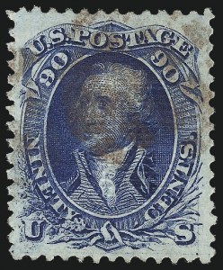 Sale Number 1034, Lot Number 112, 1867-68 Grilled Issue (Scott 79-101)