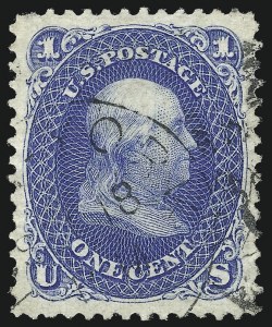 Sale 1034, Lot 113, 1875 Re-Issue of 1861-66 Issue (Scott 102-111)