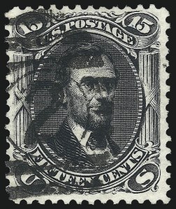 Sale 1034, Lot 118, 1875 Re-Issue of 1861-66 Issue (Scott 102-111)