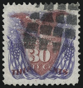 Sale 1034, Lot 130, 1869 Pictorial Issue and 1875 Re-Issue (Scott 112-131)