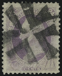 Sale 1034, Lot 146, 1870-71 National Bank Note Co. Issue, H and I Grills (Scott 135-144, 134A-139A)