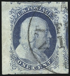 Sale Number 1034, Lot Number 19, 1c 1851-56 Issue (Scott 5-9)