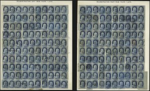 Sale 1034, Lot 20, 1c 1851-56 Issue (Scott 5-9)