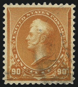 Sale Number 1034, Lot Number 206, 1890-93 Issue (Scott 219-229)