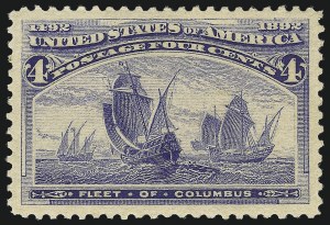 Sale 1034, Lot 212, 1893 Columbian Issue (Scott 230-245)