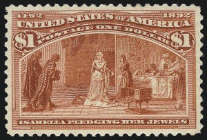 Sale 1034, Lot 221, 1893 Columbian Issue (Scott 230-245)