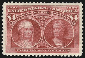 Sale 1034, Lot 224, 1893 Columbian Issue (Scott 230-245)