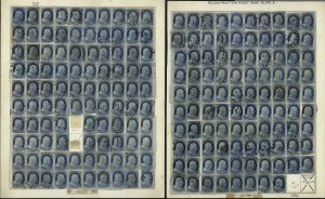 Sale 1034, Lot 24, 1c 1851-56 Issue (Scott 5-9)