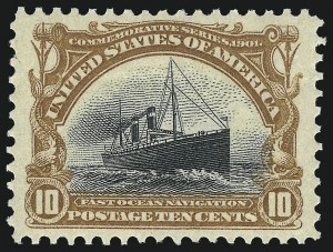 Sale Number 1034, Lot Number 286, 1901 Pan-American Issue with Inverts (Scott 294-299)