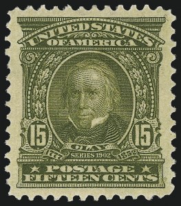 Sale Number 1034, Lot Number 301, 1902-08 Issues (Scott 300-320a)