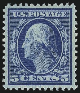 Sale 1034, Lot 320, 1908-09 Washington-Franklin Issues (Scott 331-366)